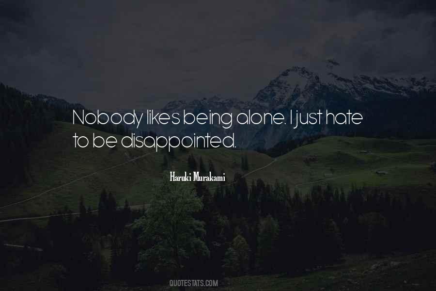 Be Disappointed Quotes #1293443