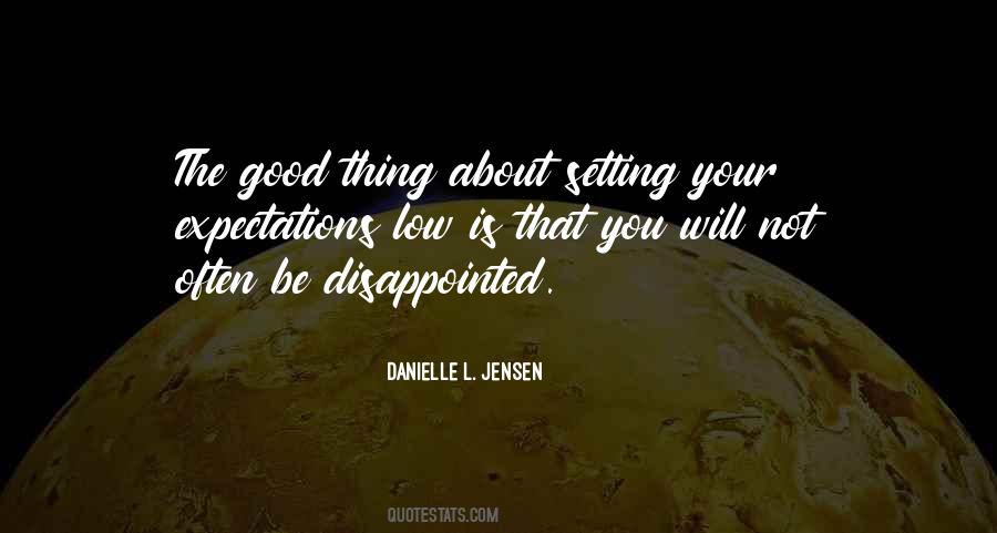 Be Disappointed Quotes #1323379