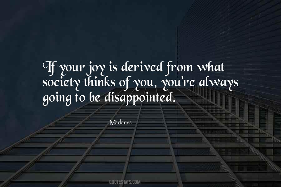 Be Disappointed Quotes #1358681