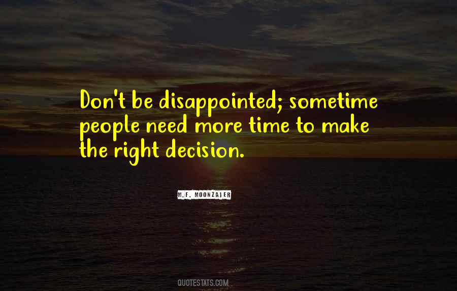 Be Disappointed Quotes #1395954