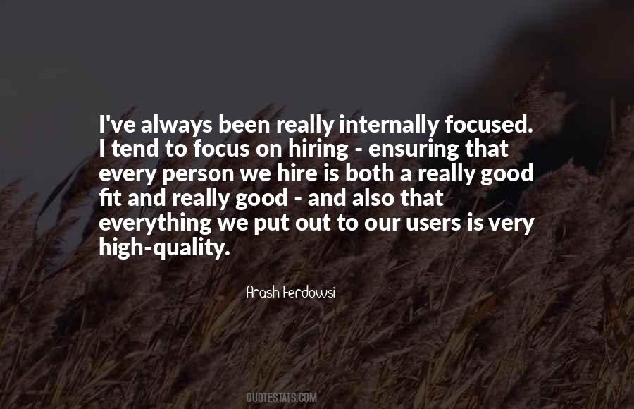 Ensuring Quality Quotes #696631