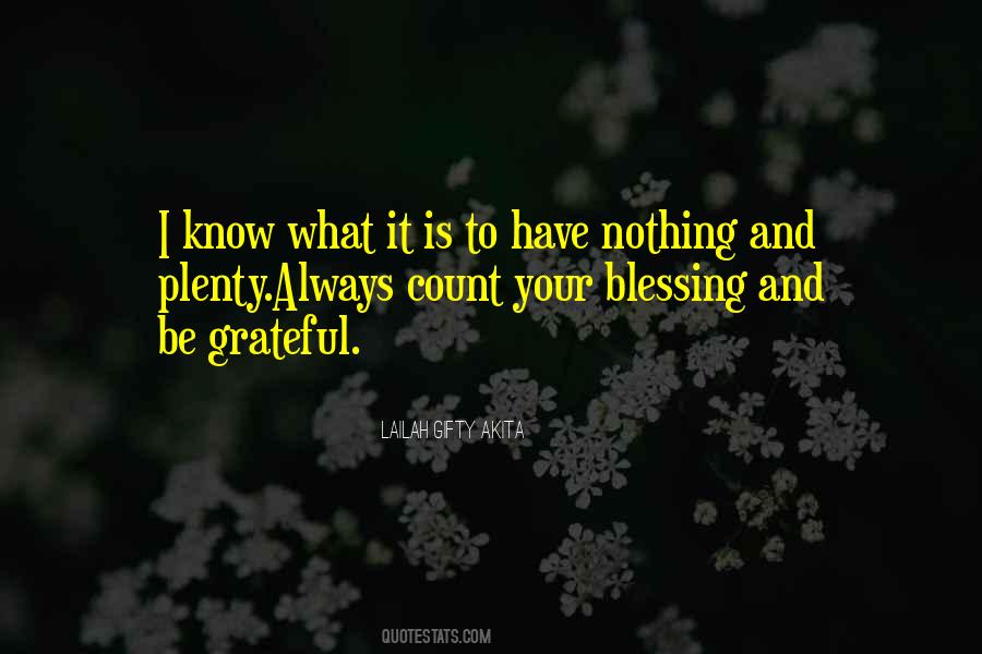 Be Grateful Quotes #1036168