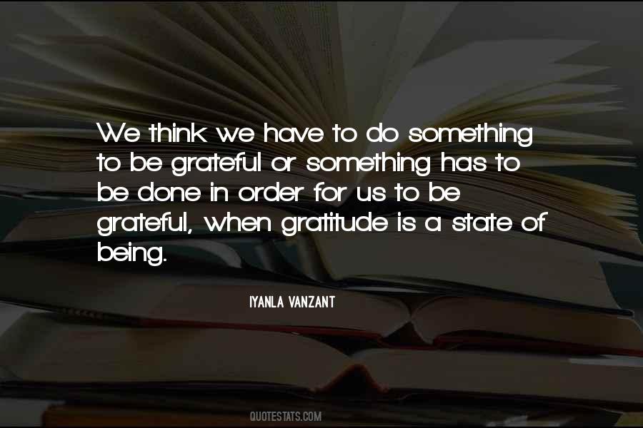 Be Grateful Quotes #108605 Be Grateful Quotes #108605