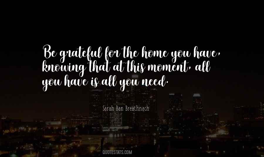 Be Grateful Quotes #1289485