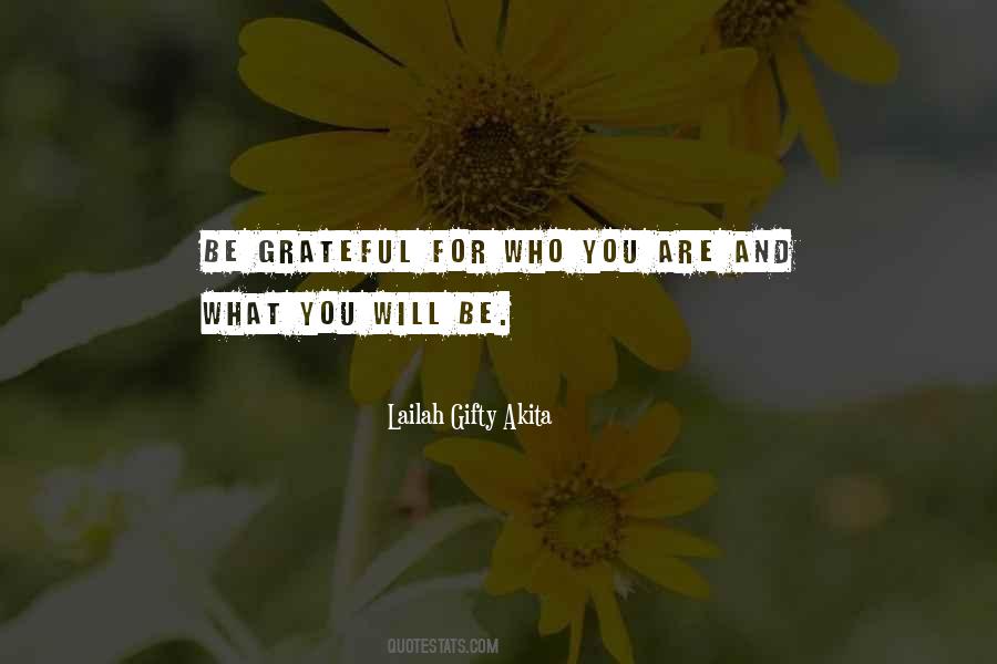 Be Grateful Quotes #1296251