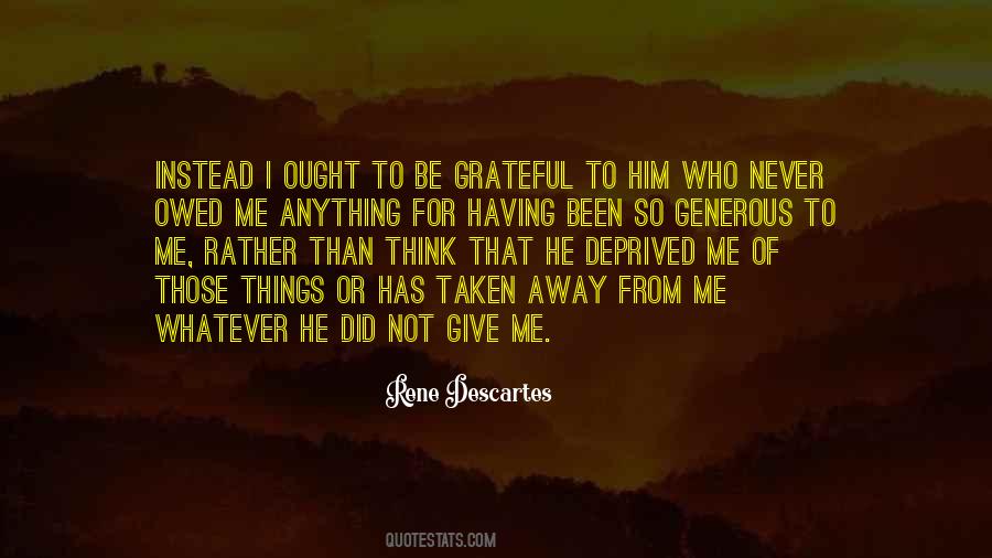 Be Grateful Quotes #146598 Be Grateful Quotes #146598