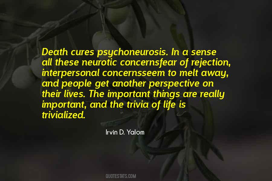 Life Death Fear Quotes #683584