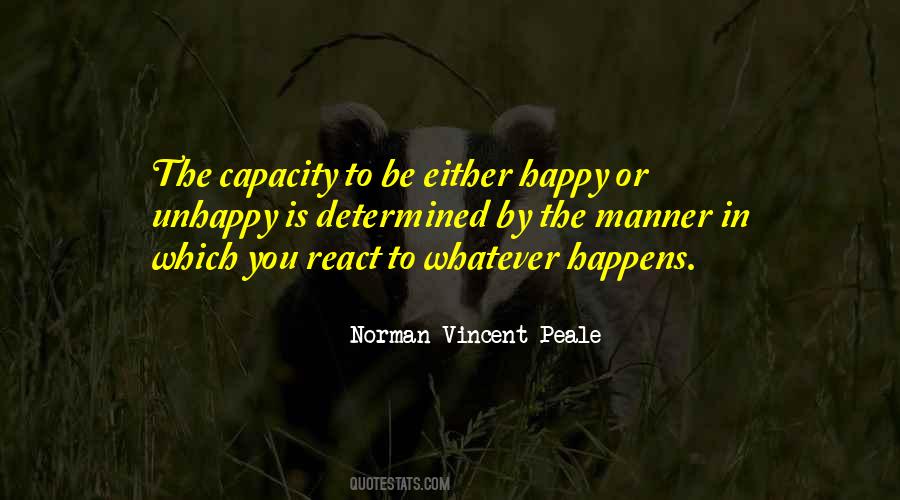 Be Happy Whatever Happens Quotes #211800