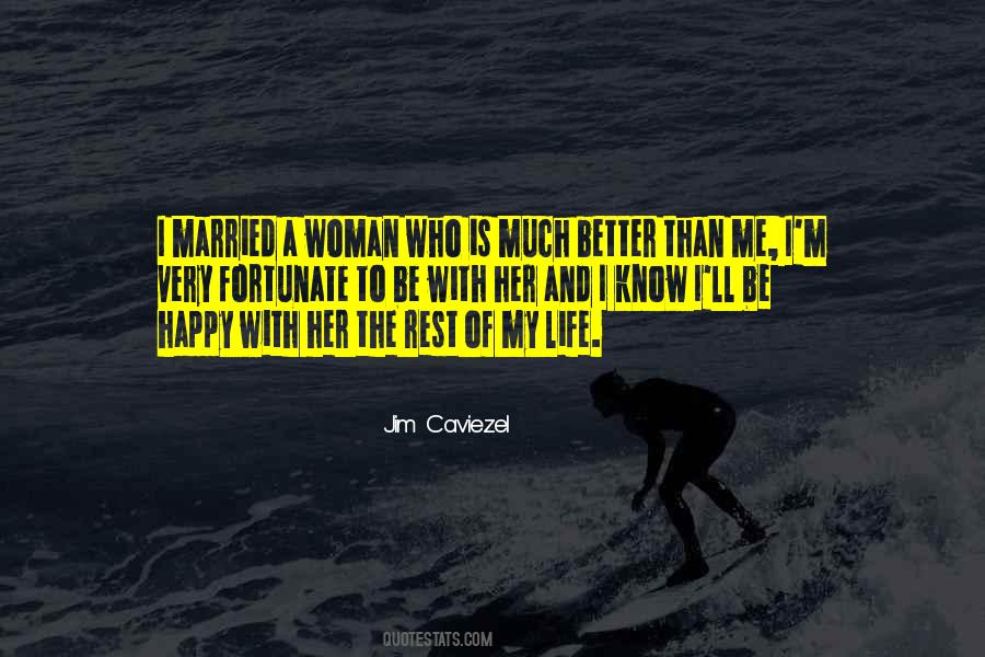 Be Happy With Her Quotes #77088