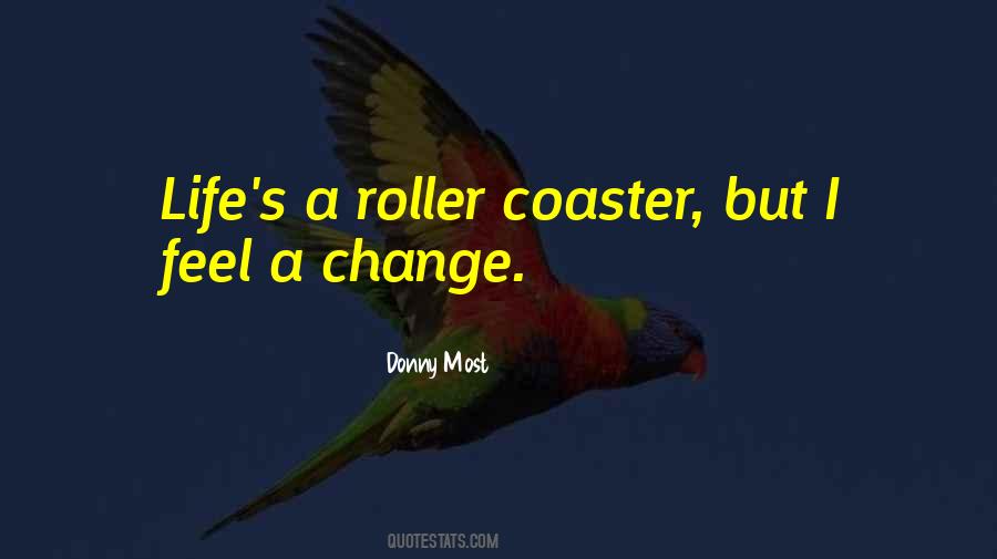 Roller Coaster Of Life Quotes #1616458