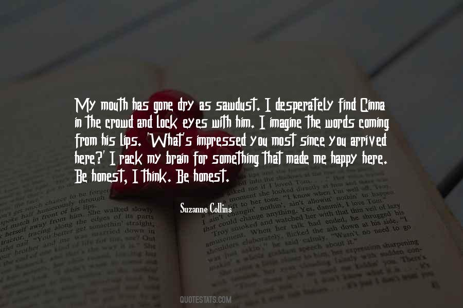 Be Happy With Me Quotes #429738