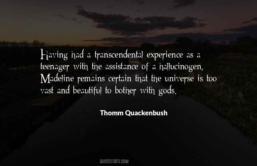 Quotes About The Vast Universe #1316119