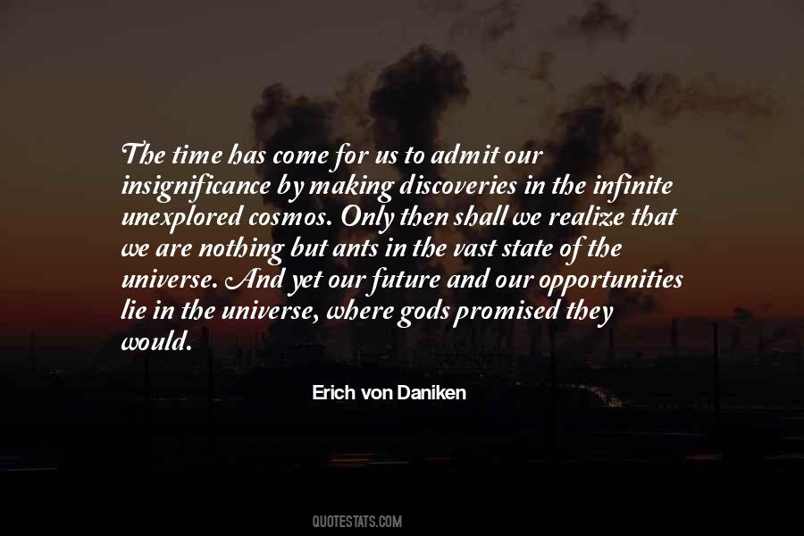 Quotes About The Vast Universe #323121