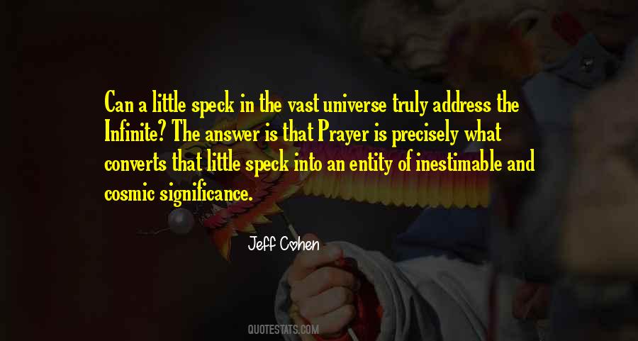Quotes About The Vast Universe #369570