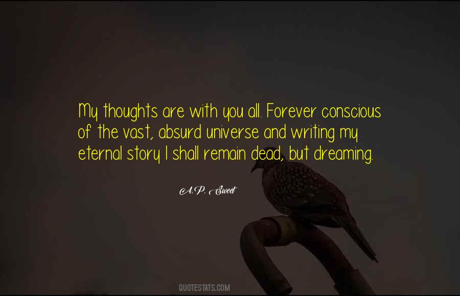 Quotes About The Vast Universe #402736