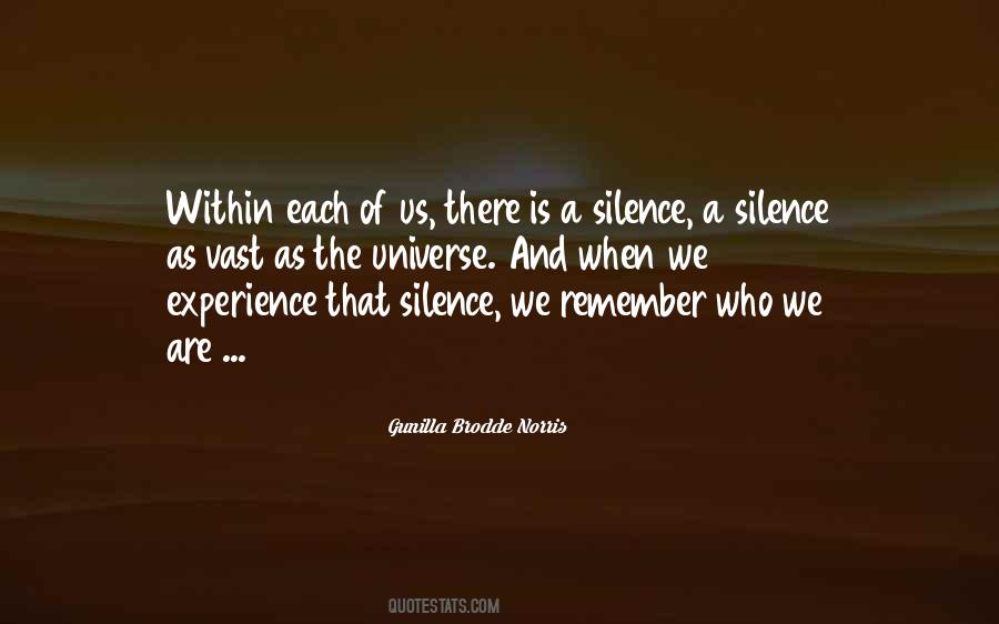 Quotes About The Vast Universe #419157