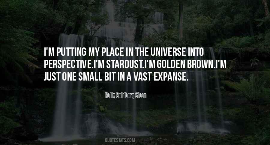 Quotes About The Vast Universe #974739