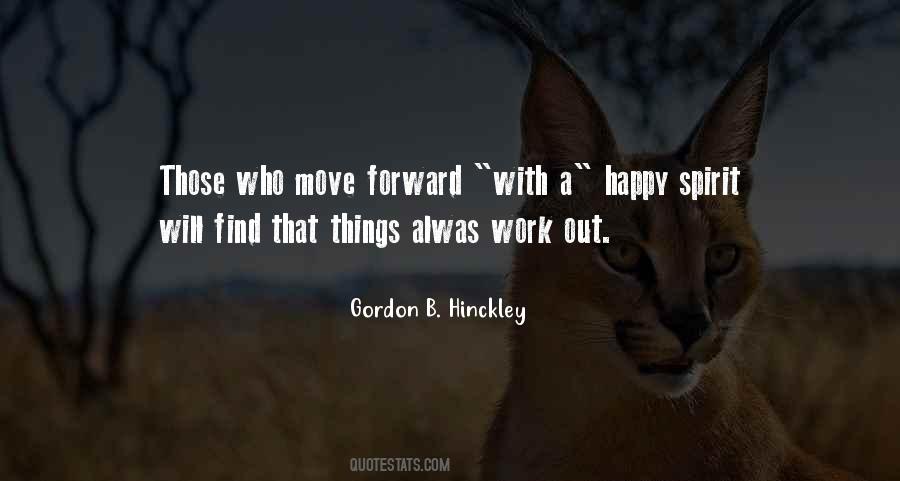 Move Forward With Quotes #1833662