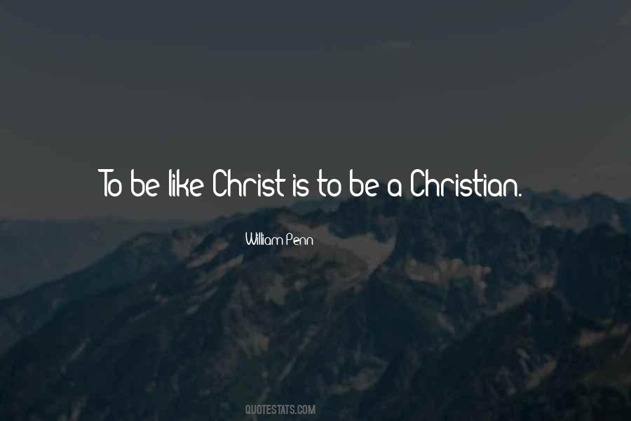 Be Like Christ Quotes #1781289