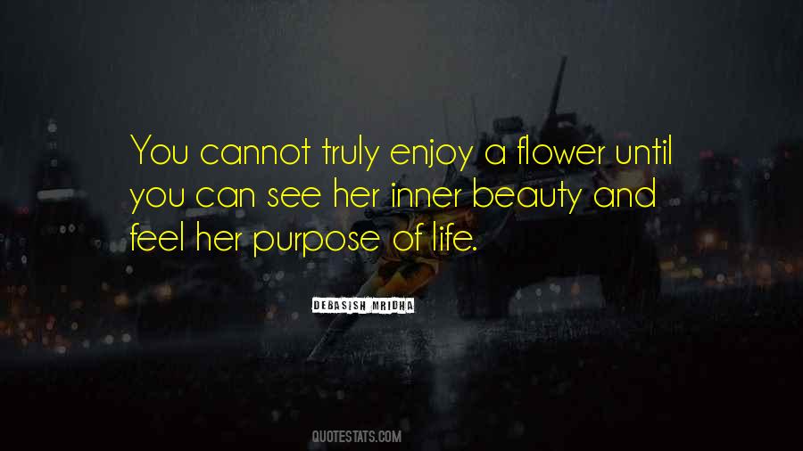 Be Like Flower Quotes #7550