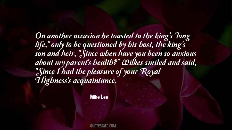 Be My King Quotes #26411