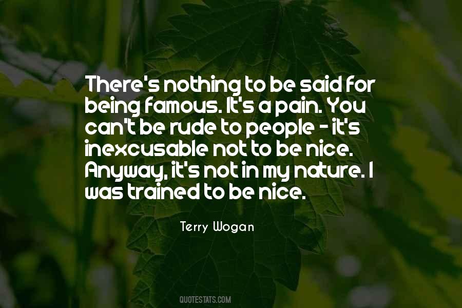 Be Nice Anyway Quotes #204213