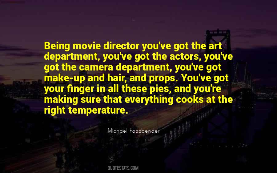 Fassbender Director Quotes #1462868