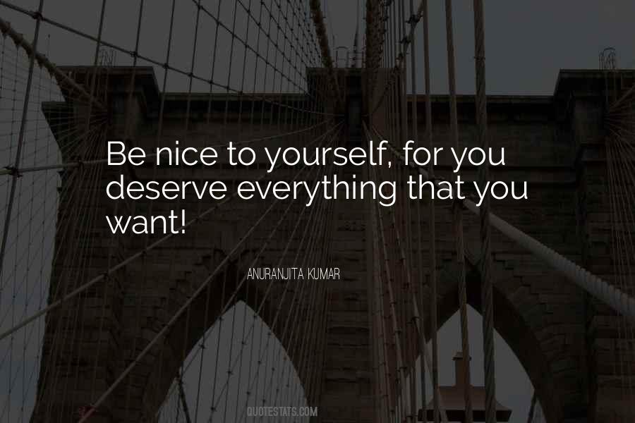 Be Nice Quotes #1275306