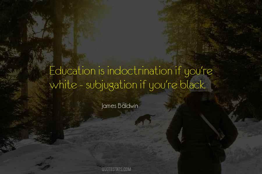 Education Indoctrination Quotes #626026