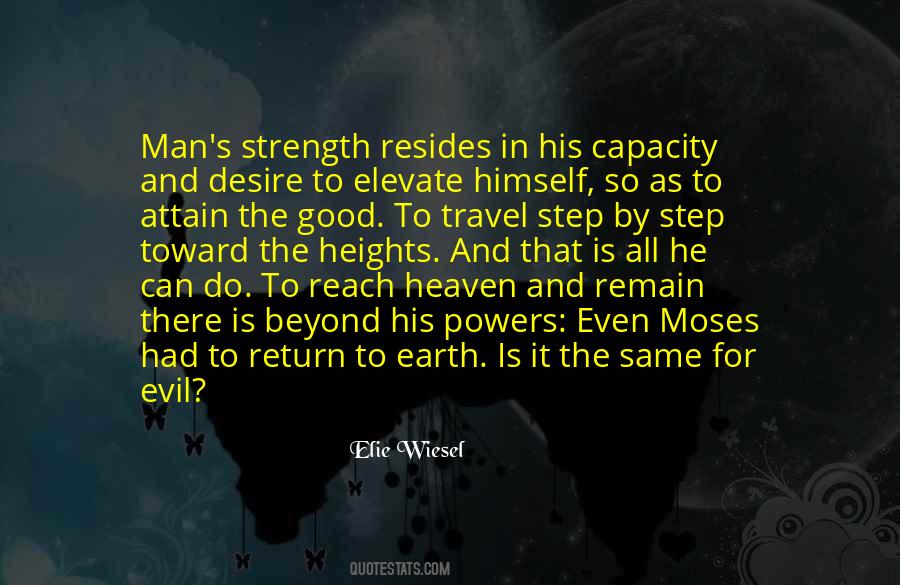 Man S Strength Quotes #32093
