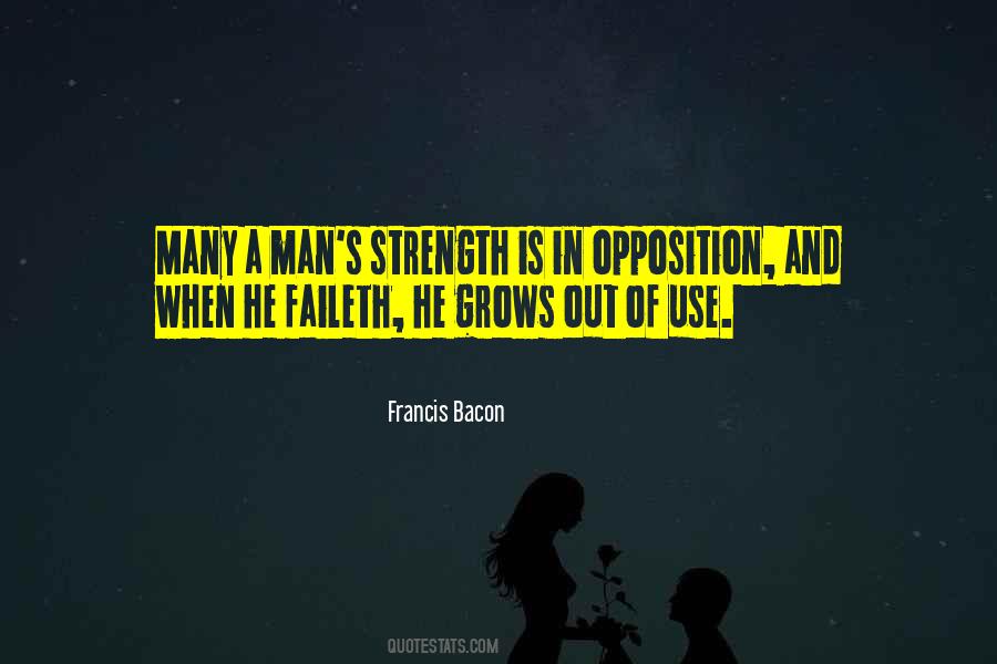 Man S Strength Quotes #368947