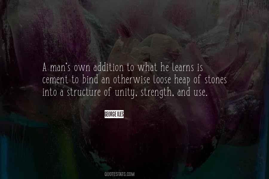 Man S Strength Quotes #496632