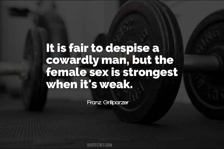 Man S Strength Quotes #553664