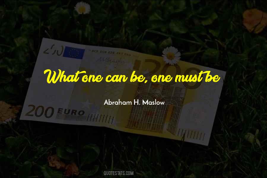 Be One Quotes #1674122