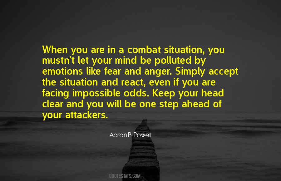 Be One Step Ahead Quotes #1269829