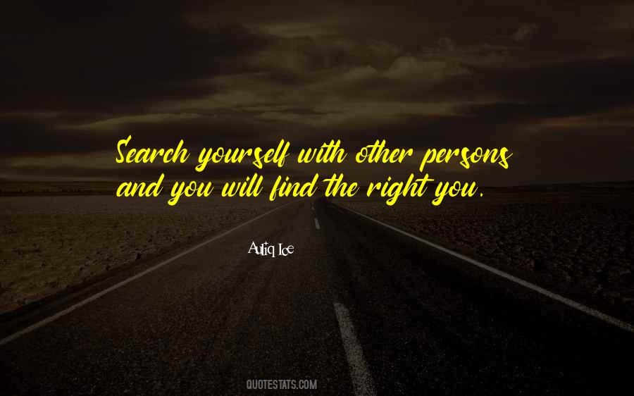 Self Search Quotes #1171510