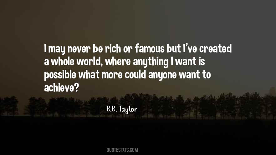 Be Rich Quotes #916434