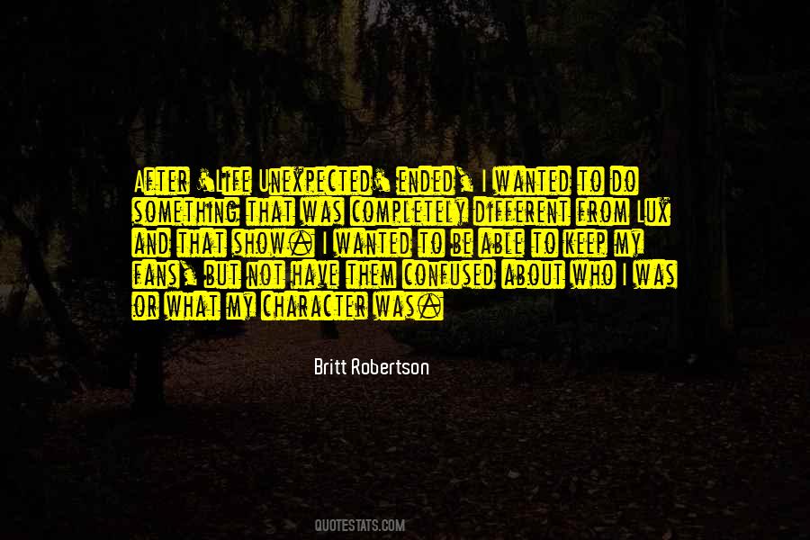 Be Something Different Quotes #150643