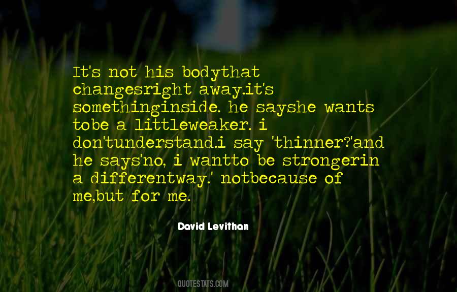 Be Something Different Quotes #5745