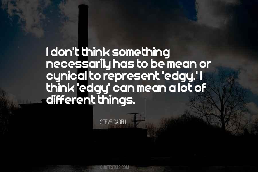 Be Something Different Quotes #70910