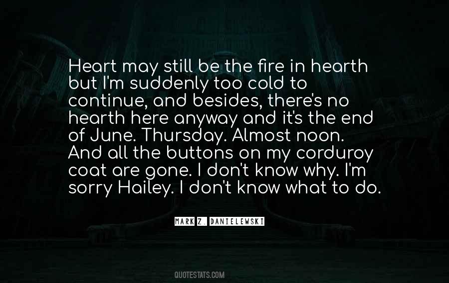 Be Still My Heart Quotes #1242606