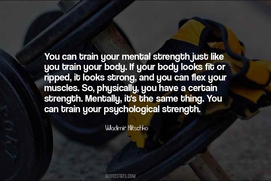 Be Strong Mentally Quotes #681729