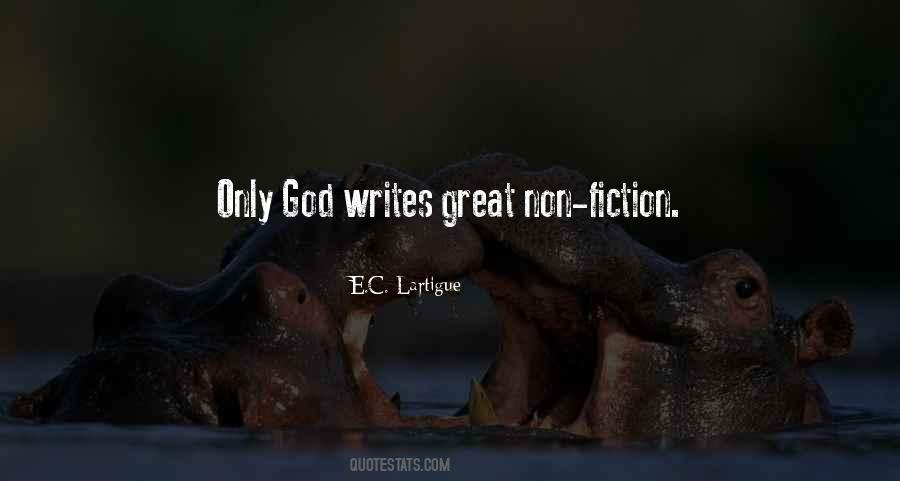 Great Fiction Quotes #302760