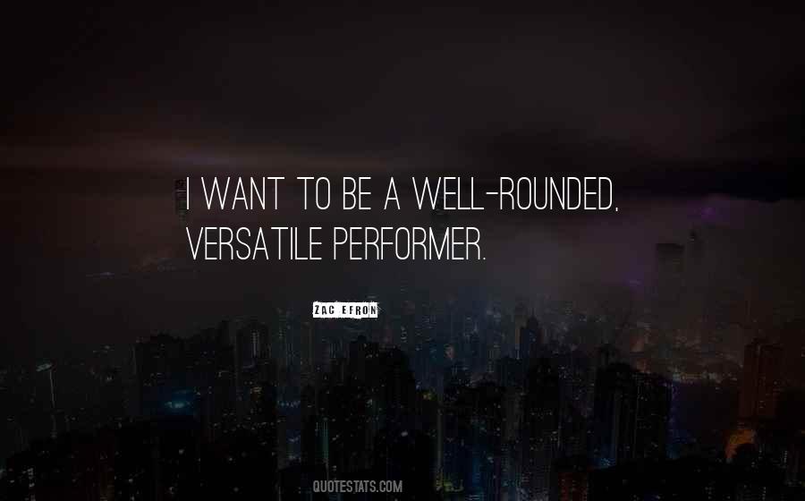 Be Well Rounded Quotes #156981