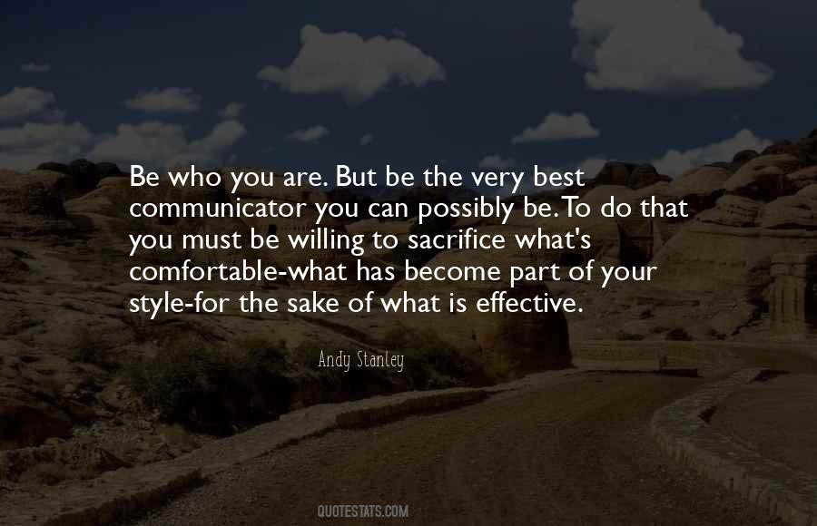 Be Who Your Are Quotes #32497