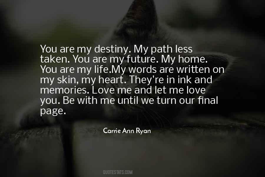 Be With Me Quotes #1283745