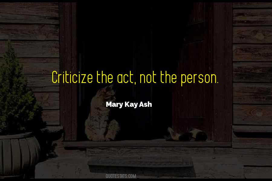 Act Not Quotes #619260