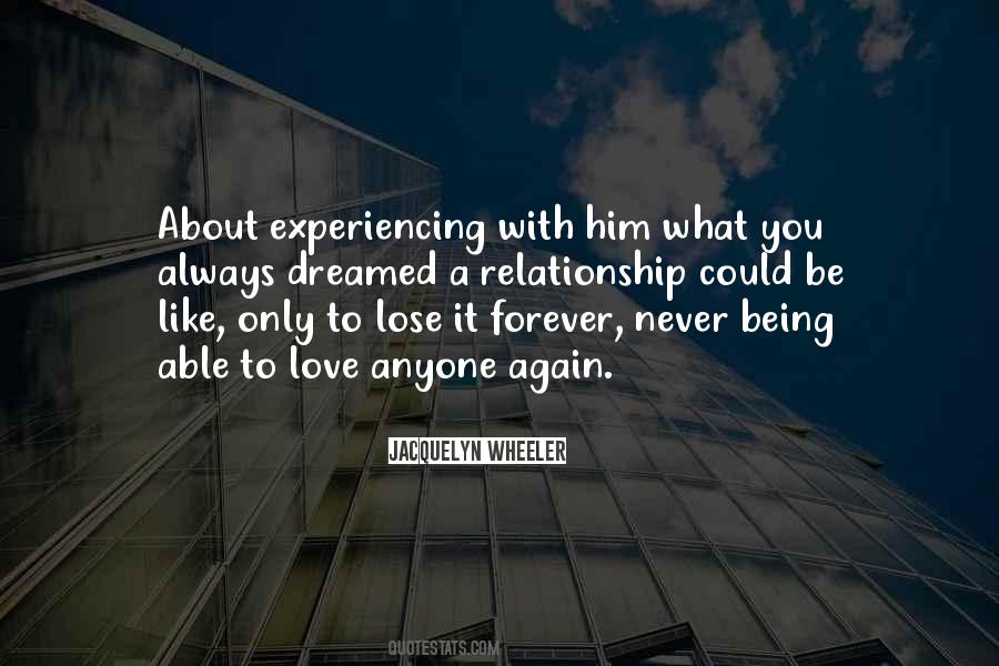 Be With You Forever Love Quotes #1169022