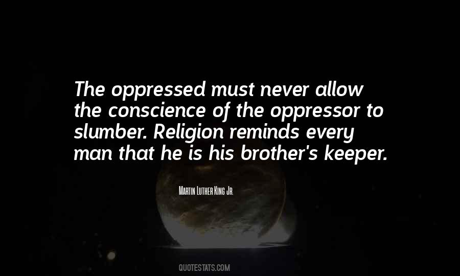 Be Your Brother's Keeper Quotes #94774