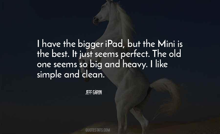 Simple And Clean Quotes #1218377